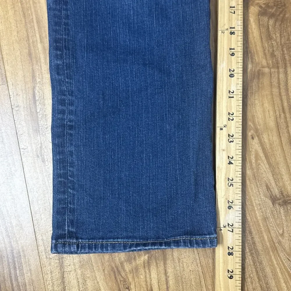 American Eagle Jeans‎ Mens 31x30 Blue Flex Relaxed Straight Dark Wash Denim